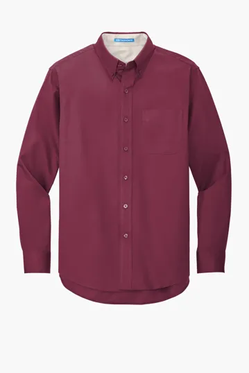 Port Authority Extended Size Long Sleeve Easy Care Shirt — view 6