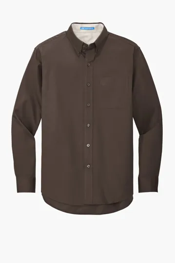 Port Authority Extended Size Long Sleeve Easy Care Shirt — view 9