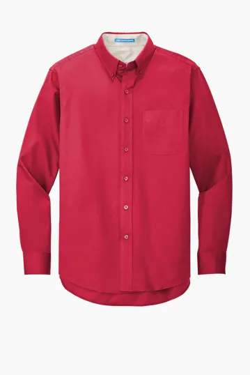 Port Authority Extended Size Long Sleeve Easy Care Shirt — view 19