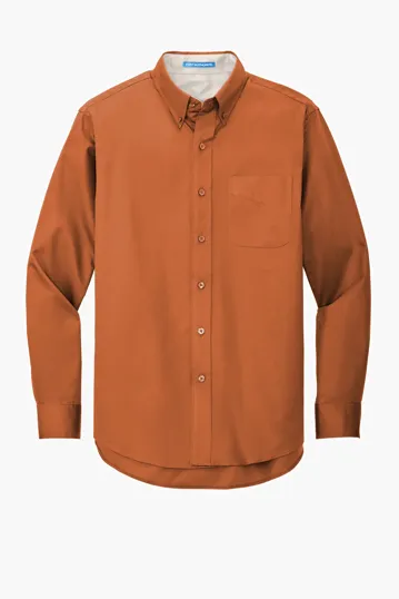 Port Authority Extended Size Long Sleeve Easy Care Shirt — view 25