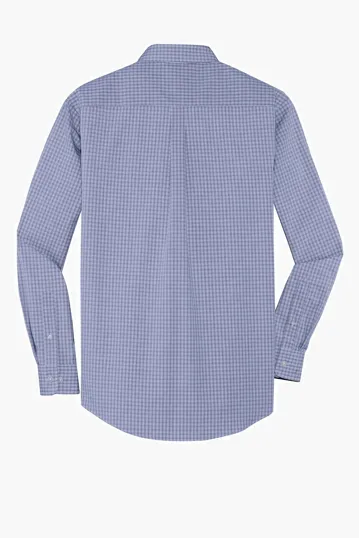 Port Authority Plaid Pattern Easy Care Shirt — view 7