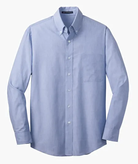 Port Authority Crosshatch Easy Care Shirt — view 2