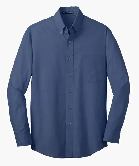 Port Authority Crosshatch Easy Care Shirt — view 3