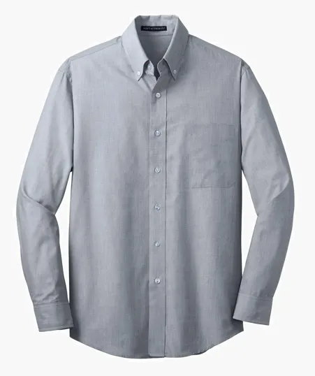 Port Authority Crosshatch Easy Care Shirt — view 6