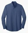 Port Authority Crosshatch Easy Care Shirt — view 3