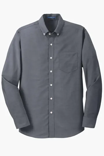 Port Authority SuperPro Oxford Shirt — view 2