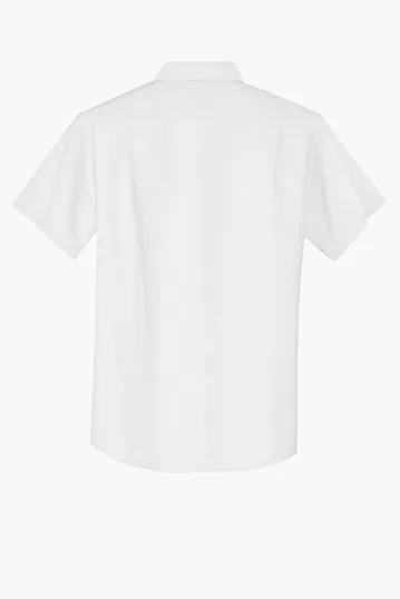 Port Authority Short Sleeve SuperPro Oxford Shirt — view 9