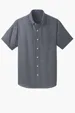 Port Authority Short Sleeve SuperPro Oxford Shirt — view 2