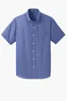 Port Authority Short Sleeve SuperPro Oxford Shirt — view 3
