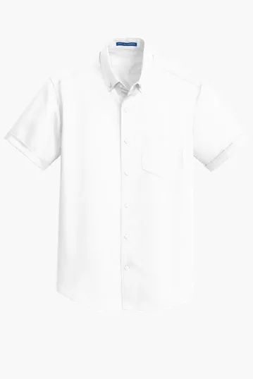 Port Authority Short Sleeve SuperPro Twill Shirt — view 8