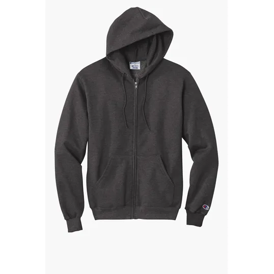 Champion Powerblend Full-Zip Hoodie — view 3