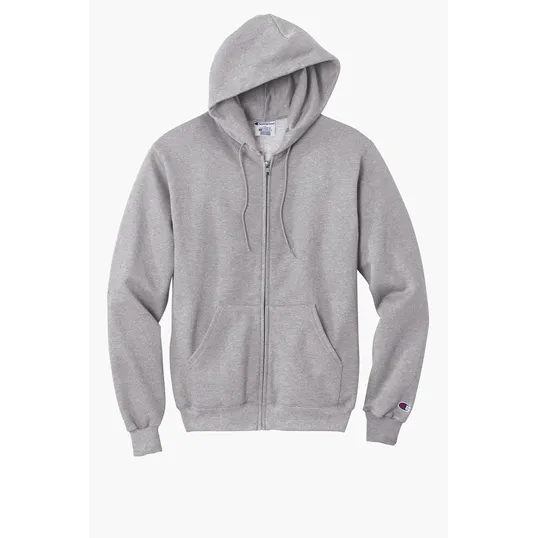 Champion Powerblend Full-Zip Hoodie — view 4