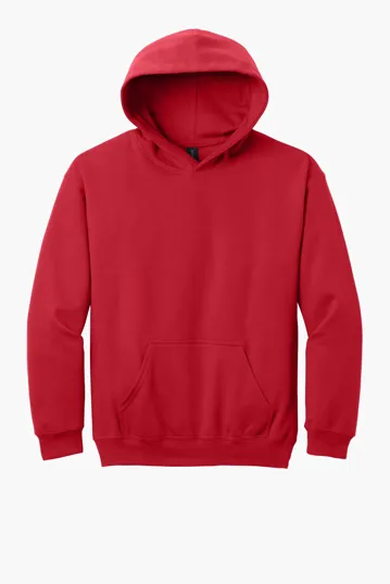 Gildan Youth Softstyle Midweight Fleece Hoodie — view 4