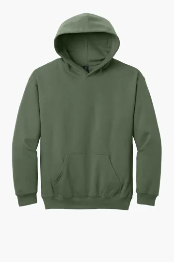 Gildan Youth Softstyle Midweight Fleece Hoodie — view 19