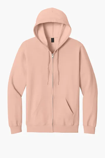 Gildan Softstyle Midweight Fleece Full-Zip Hooded Sweatshirt — view 15
