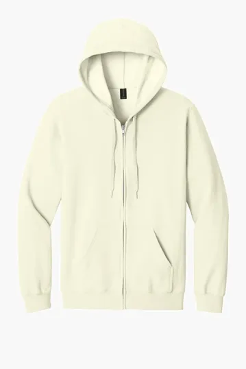 Gildan Softstyle Midweight Fleece Full-Zip Hooded Sweatshirt — view 17