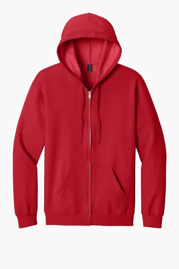 Gildan Softstyle Midweight Fleece Full-Zip Hooded Sweatshirt — view 18