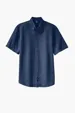 Port & Co Short Sleeve Value Denim Shirt — view 3