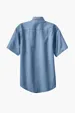Port & Co Short Sleeve Value Denim Shirt — view 4