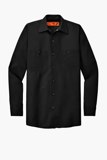 Red Kap Long Sleeve Industrial Work Shirt — view 2