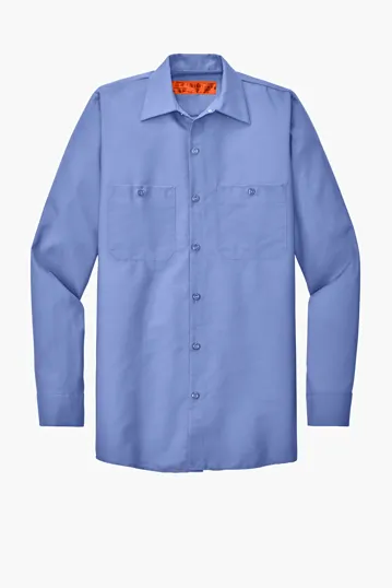 Red Kap Long Sleeve Industrial Work Shirt — view 5