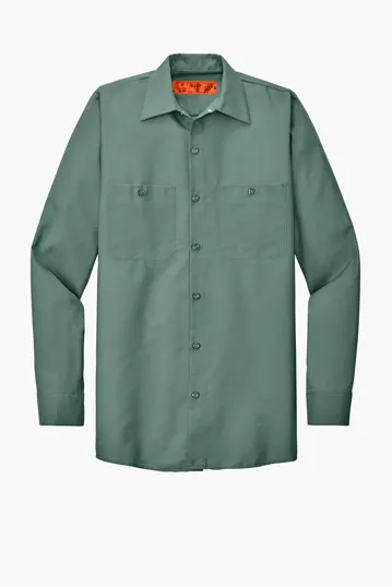Red Kap Long Sleeve Industrial Work Shirt — view 6