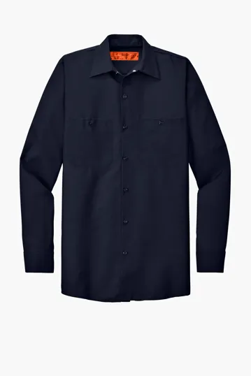 Red Kap Long Sleeve Industrial Work Shirt — view 9