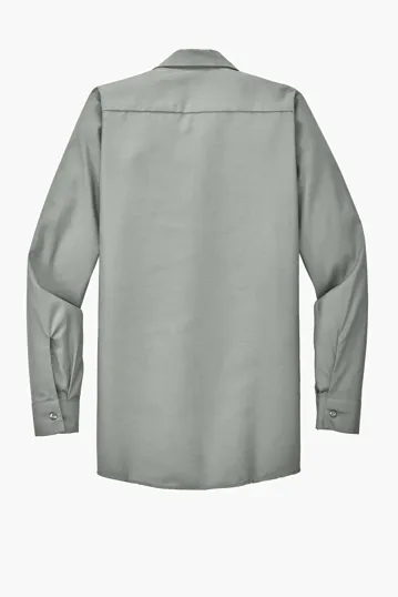 Red Kap Long Size, Long Sleeve Industrial Work Shirt — view 14