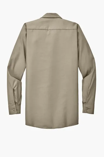 Red Kap Long Size, Long Sleeve Industrial Work Shirt — view 15