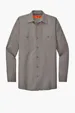 Red Kap Long Size, Long Sleeve Industrial Work Shirt — view 4