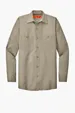 Red Kap Long Size, Long Sleeve Industrial Work Shirt — view 7