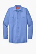 Red Kap Long Size, Long Sleeve Industrial Work Shirt — view 9