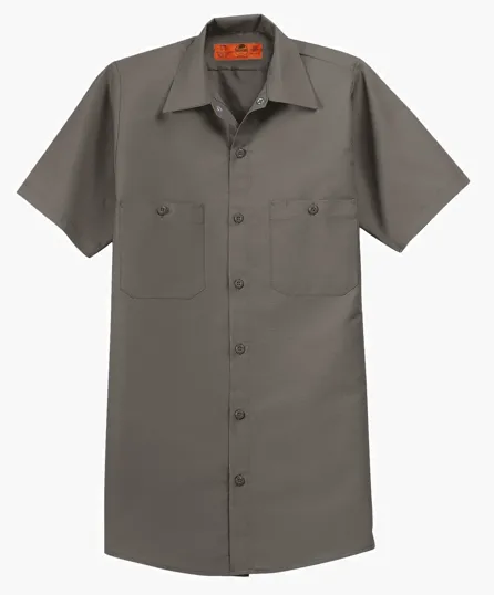 Red Kap Short Sleeve Industrial Work Shirt — view 4