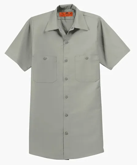 Red Kap Short Sleeve Industrial Work Shirt — view 6