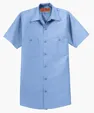 Red Kap Short Sleeve Industrial Work Shirt — view 5