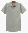Red Kap Short Sleeve Industrial Work Shirt — view 6