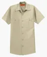 Red Kap Short Sleeve Industrial Work Shirt — view 7