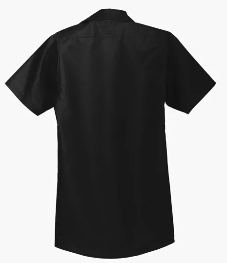 Red Kap Long Size Short Sleeve Industrial Work Shirt — view 9
