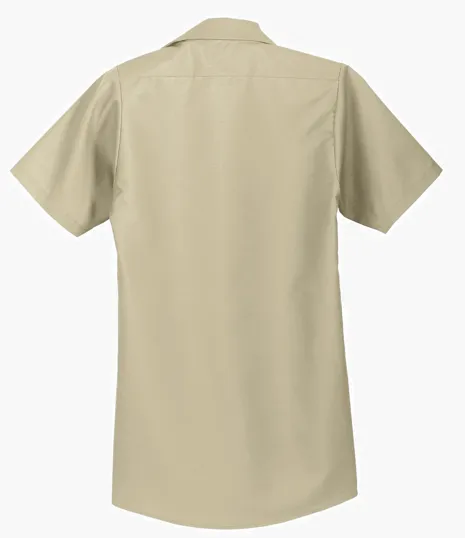 Red Kap Long Size Short Sleeve Industrial Work Shirt — view 13
