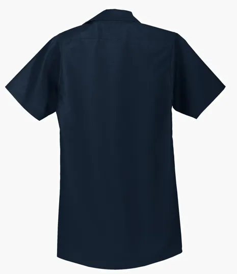 Red Kap Long Size Short Sleeve Industrial Work Shirt — view 14
