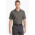 Red Kap Long Size Short Sleeve Industrial Work Shirt