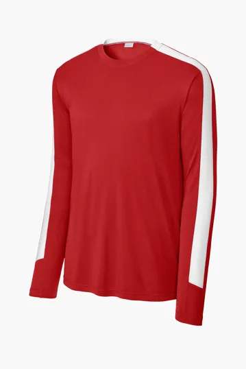 Sport-Tek Competitor United Long Sleeve Crew — view 3