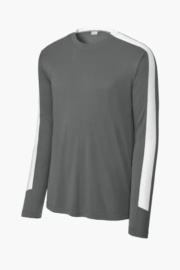 Sport-Tek Competitor United Long Sleeve Crew — view 4