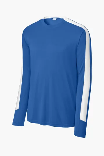 Sport-Tek Competitor United Long Sleeve Crew — view 6