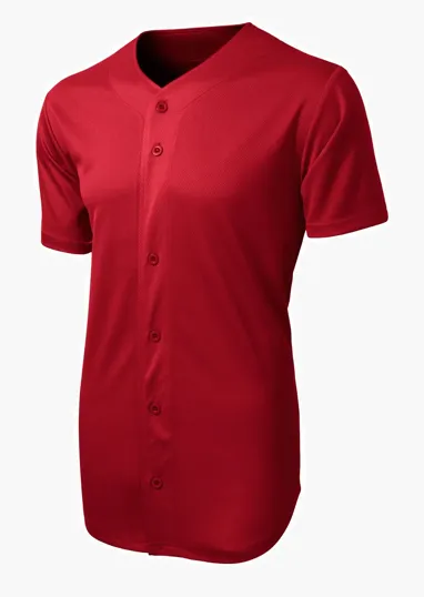 Sport-Tek PosiCharge Tough Mesh Full-Button Jersey — view 8