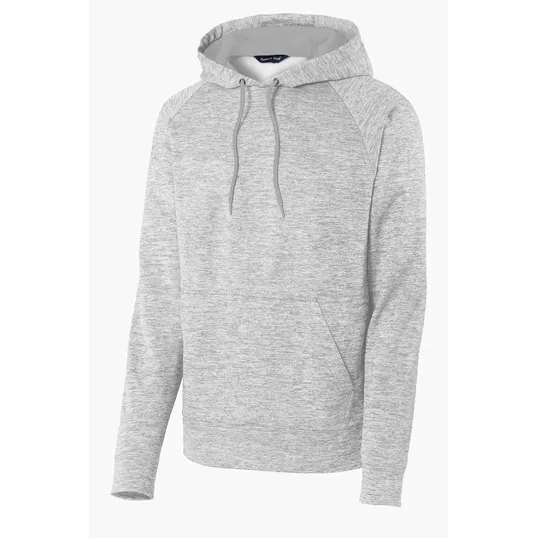 Sport-Tek PosiCharge Electric Heather Fleece Hooded Pullover — view 11