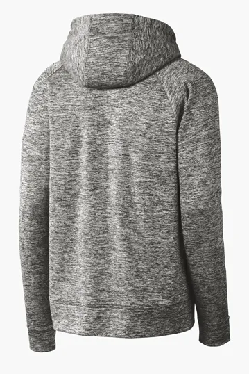 Sport-Tek PosiCharge Electric Heather Fleece Hooded Pullover — view 5