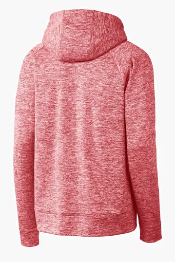 Sport-Tek PosiCharge Electric Heather Fleece Hooded Pullover — view 6