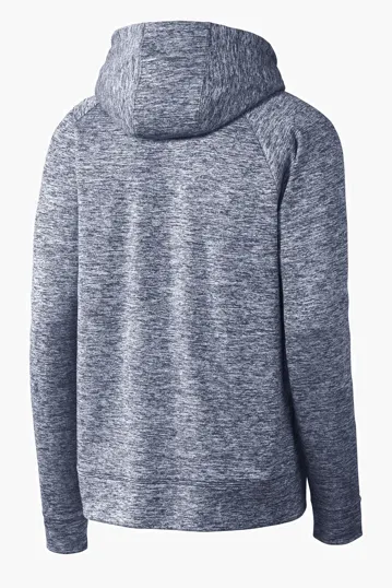 Sport-Tek PosiCharge Electric Heather Fleece Hooded Pullover — view 7