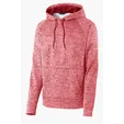 Sport-Tek PosiCharge Electric Heather Fleece Hooded Pullover — view 3